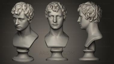 Busts and heads antique and historical (BUSTA_0222) 3D model for CNC machine